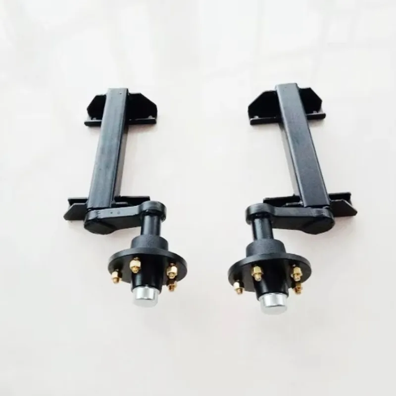 5 Holes 1000kg Load Capacity Square Axle Beam Half Axle Torque Axle For Trailers Made In China
