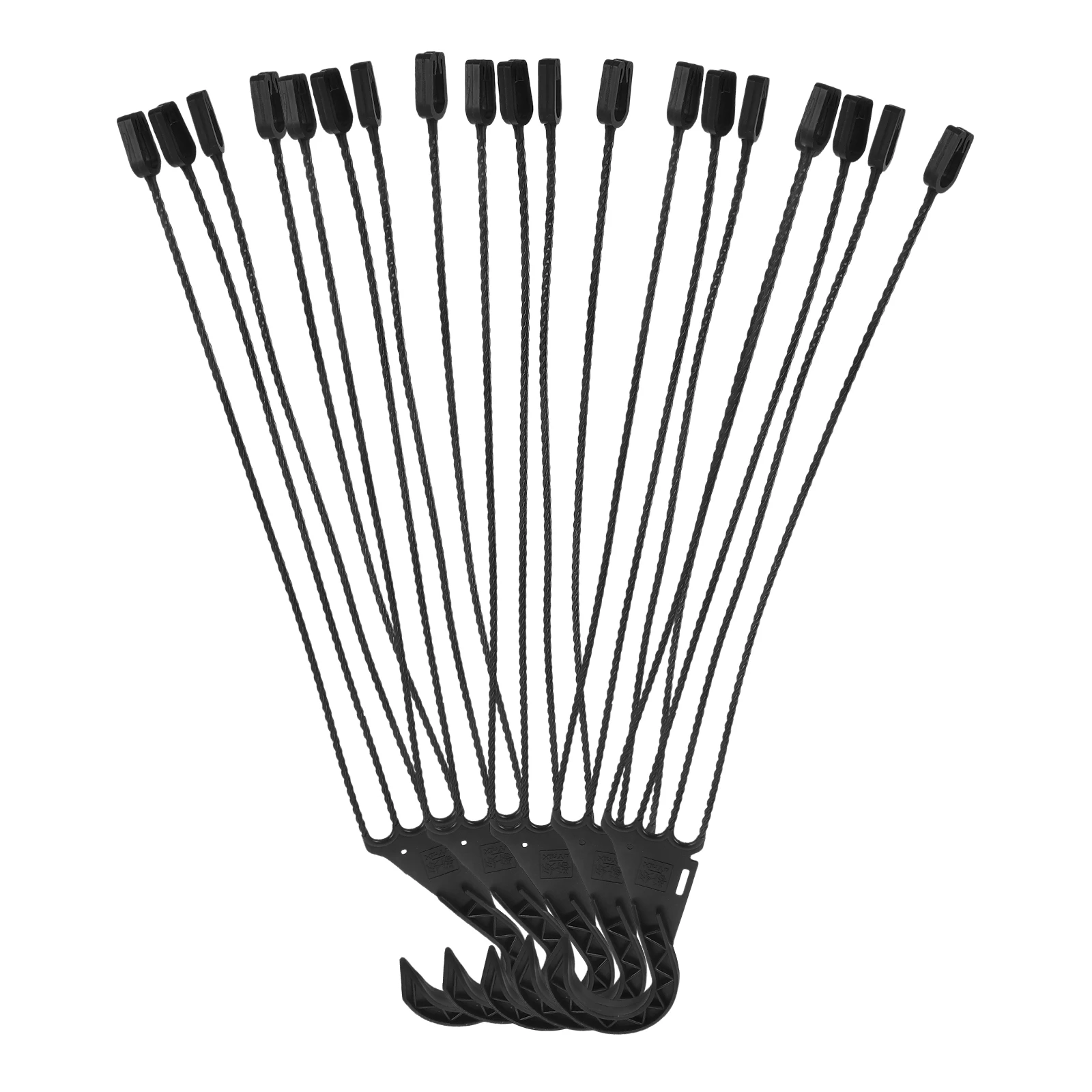 

5 Pcs Hanging Basin Hook Home Hooks Potted Plant Bracket Flowerpot Support Tools Stand Chains Plastic Wall Hangers