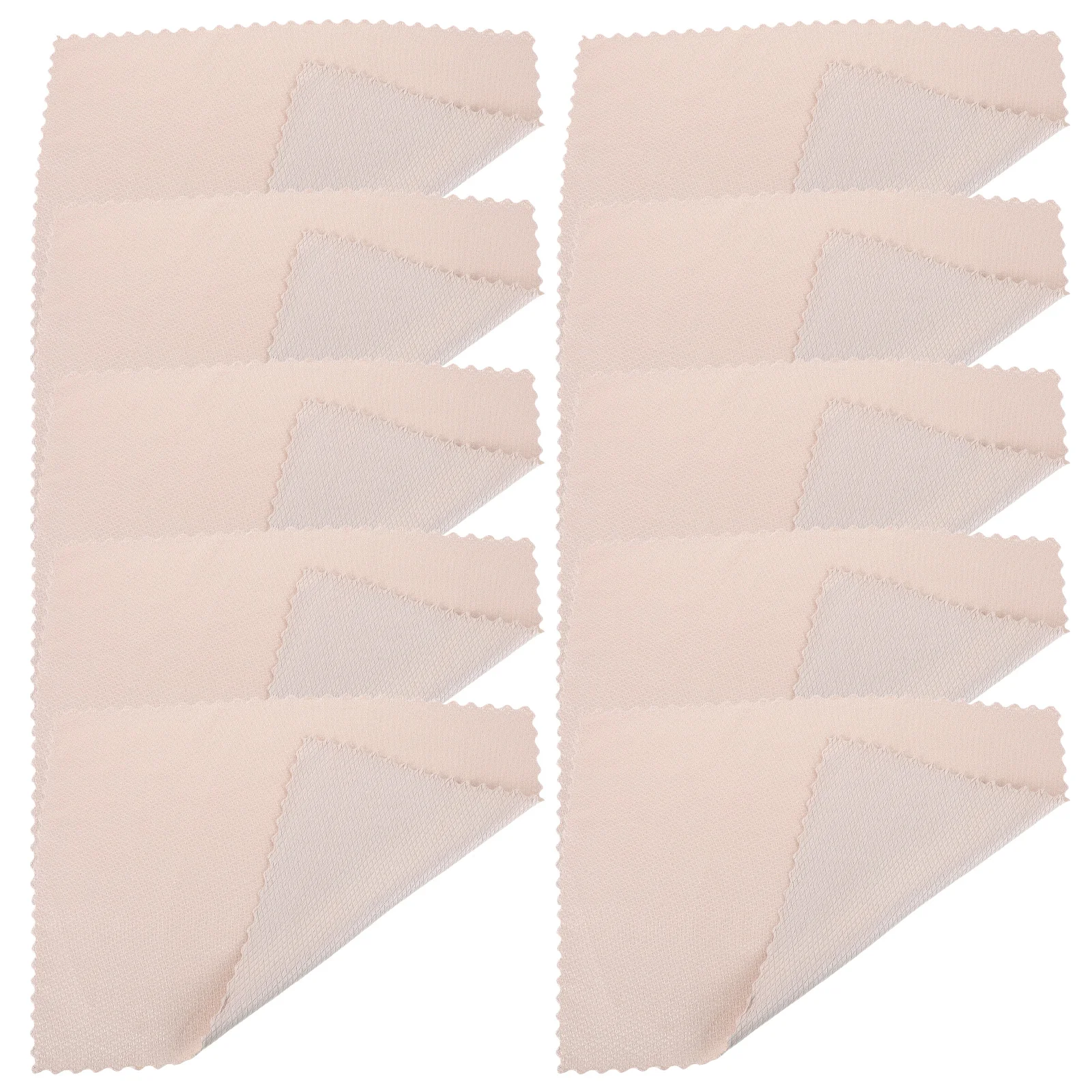 

10 Pcs Thickened Absorbent Dishwashing Cloth Rags Cleaning Towels Polyester Drying