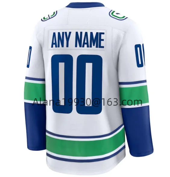 

2025 Custom New Style Jersey Quinn Hughes Elias Pettersson Brock Boeser J.T. Miller Jerseys