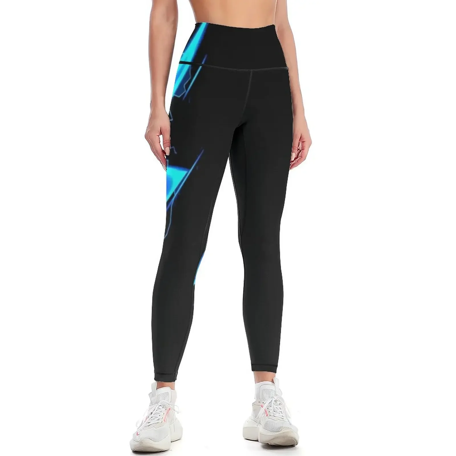 

Lightning bolt Leggings Tight fitting woman gym top sports tennis for sports for Womens Leggings