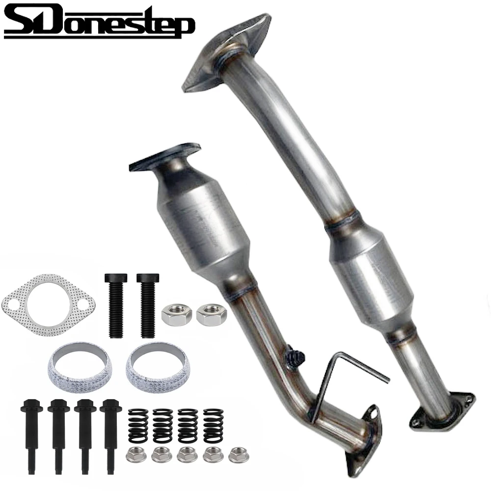 Front & Rear Catalytic Converter w/Gasket Set for 2013 2014 2015 2016 2017 2018 2019 2020 Nissan NV200 2.0L