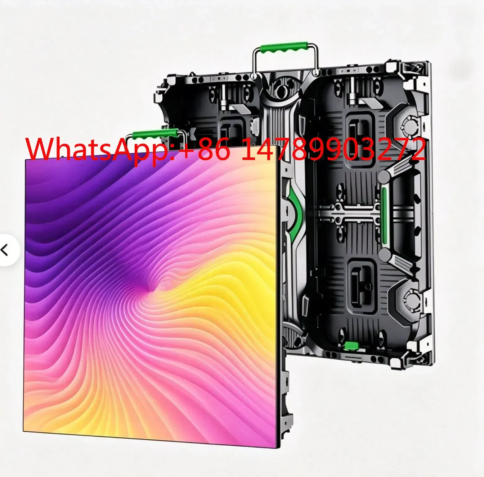

Wide View Energy Saving Modular Panel Temporary Roadshow Indoor Rental Display Wall