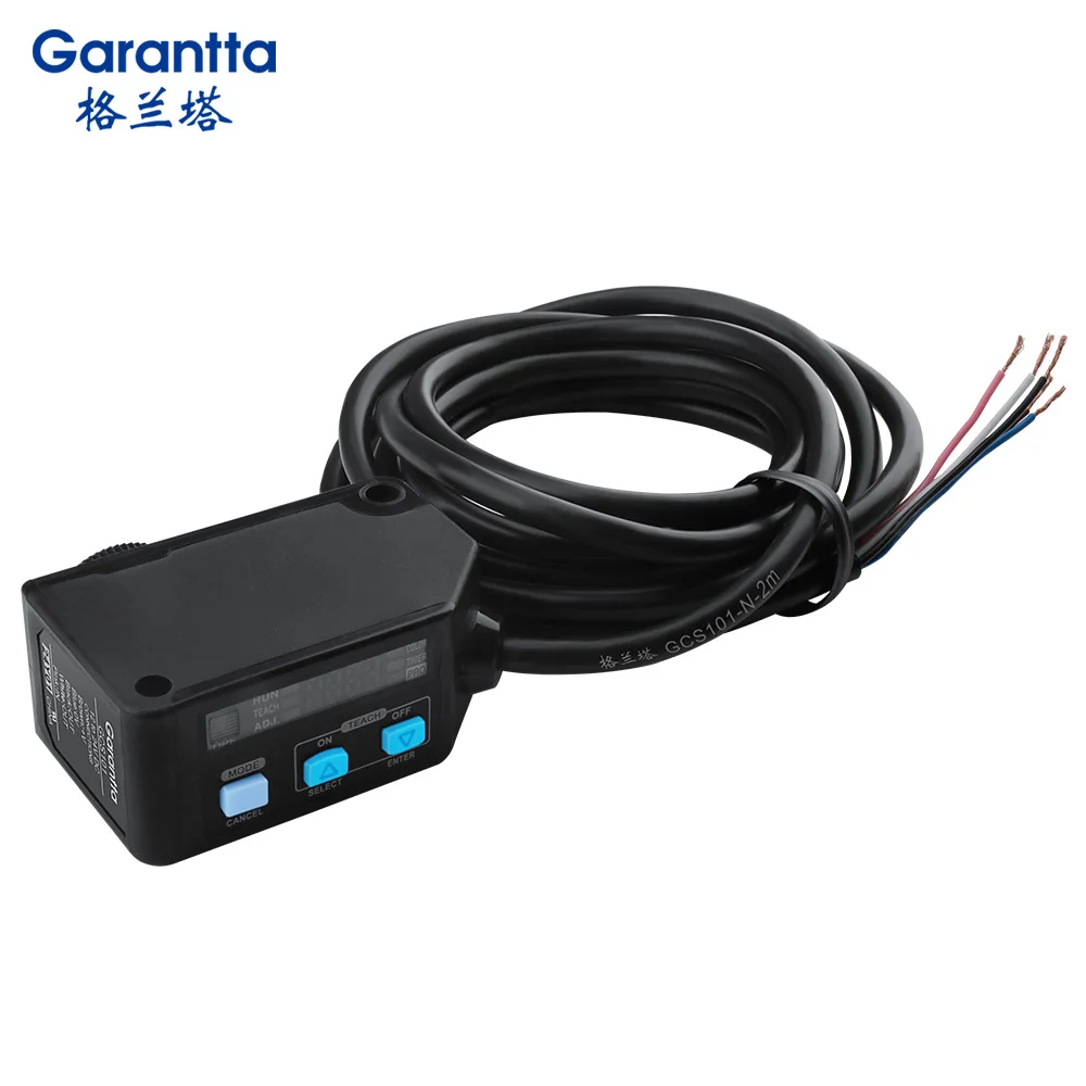 2026 Optical Sensor for Color Correction and Separation Positioning Color Recognition Label Sensor