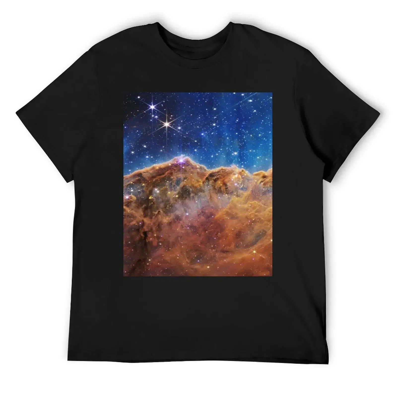 New James Webb Telescope Carina Nebula Ultra High Res T-Shirt blanks summer clothes t shirt for men