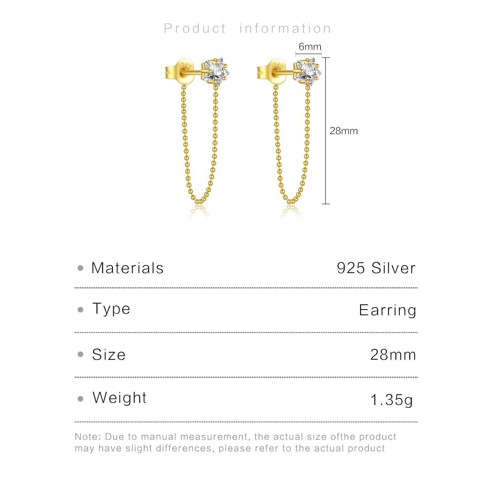 ANDYWEN-Boucles d'Oreilles Pendantes en Argent Sterling 925 et Or pour Femme, Bijoux avec Perles, Clips, Étoile, Clip de Mariage, 2023