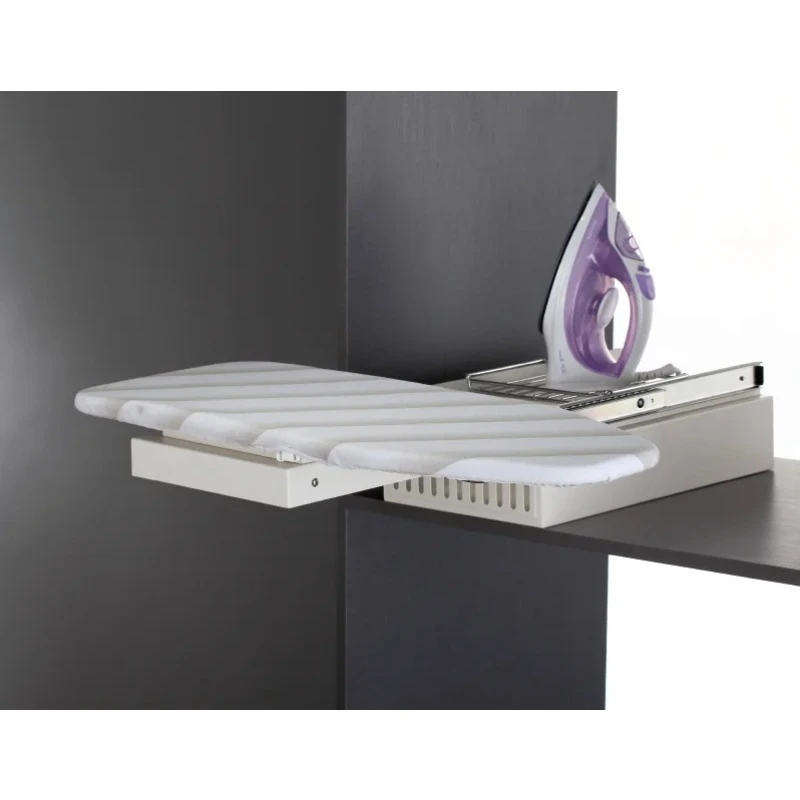 

180 degree rotating ironing board folding ironing board with metal box holder