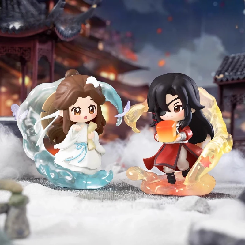 

Heaven Officials Blessing The Splendor of Painting Series Blind Box Toys Mystery Box Hua Cheng Anime Character Collection Gifts