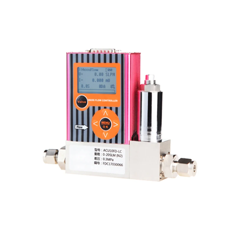 2025ACU10FCH High Temperature Air / Micro-fluidic Flow Meter Controller Air Mass Flow Meters