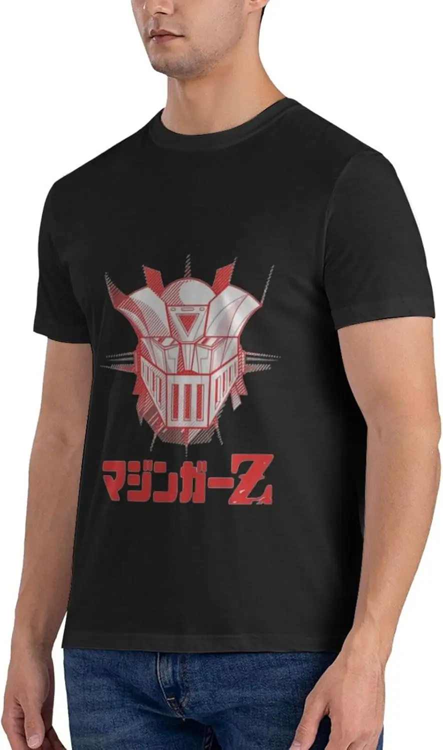 Mazinger Z-T-Shirt à Manches Courtes pour Homme, Haut Basique, Décontracté, à la Mode, Classique, Anime Memory