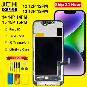Bilashmart AA Grade LCD Display iPhone 12 13 mini 14 Pro 15 Pro Max 15 Plus Touch Screen Replacement Incell OLED pantalla ecran