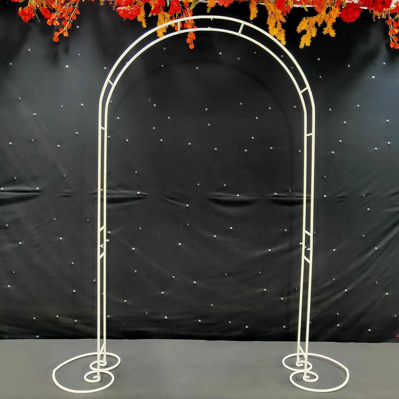 7.5Ft Lightweight Metal Arch Wedding Garden Bridal Party Arbor Arches Prom Decor