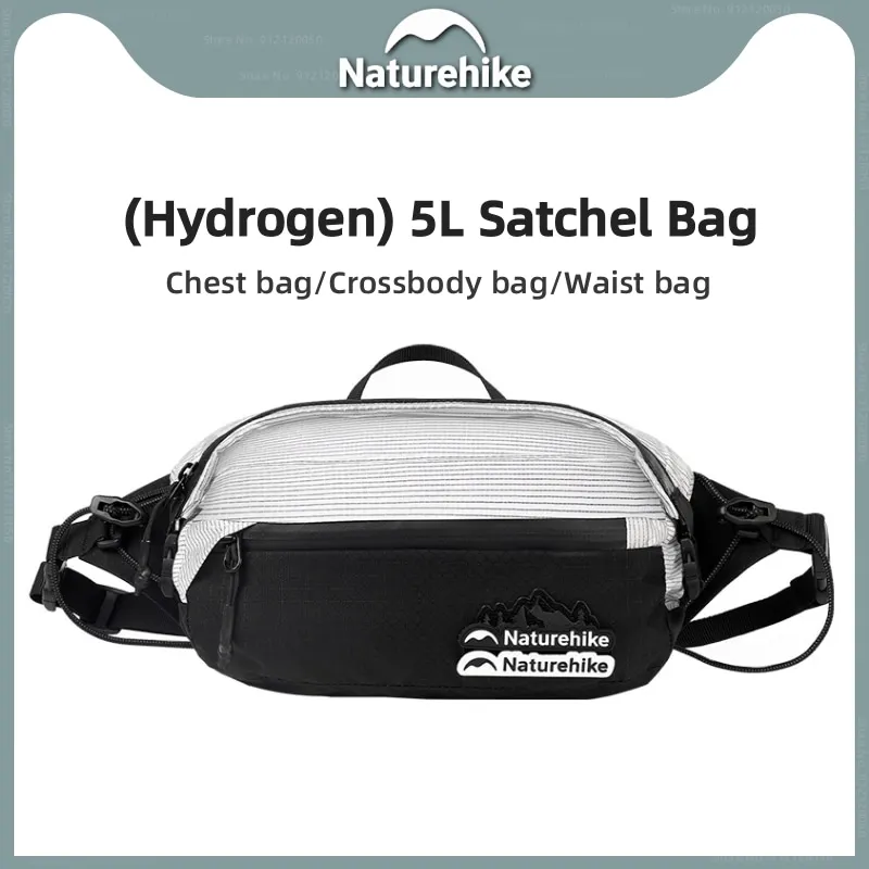 

Naturehike 5L Сумка-кроссбоди Открытый случайный рюкзак для путешествий Ультралегкий водонепроницаемый нагрудный пакет Походы Альпинистский поясной рюкзак