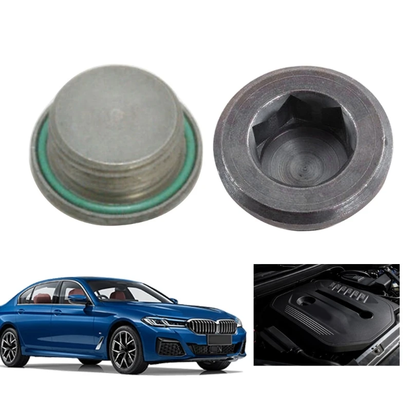 094D Metal Differential Drain Plug with O-Rings Sealing Rings Auto Replacement Accessories for EF Series 33117525064 6004178