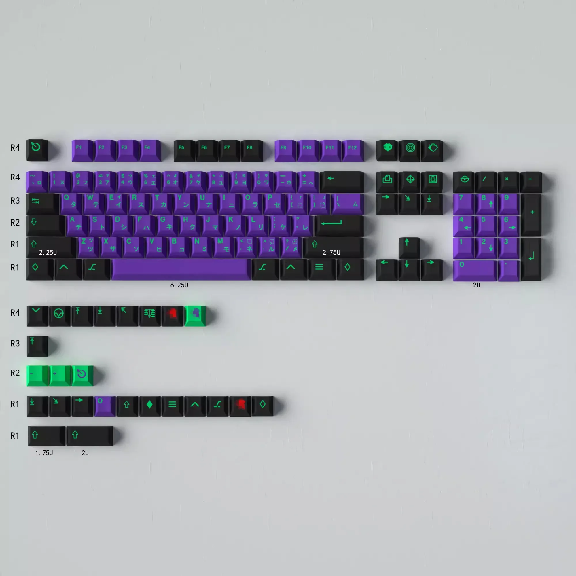 

129 Keys DIY PBT Dye Sublimation Mechanical Keyboard Cherry Profile Keycaps