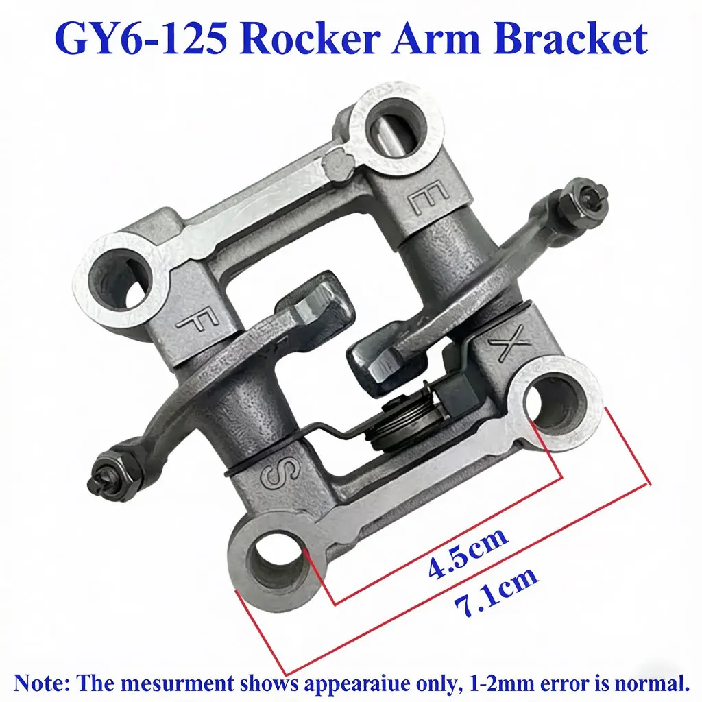 GY6-125/150 Rocker Arm Bracket Assembly With Camshaft For Scooter HaoMai Fuxi Ghost Fire Swift Eagle Motorcycle Modified Engine
