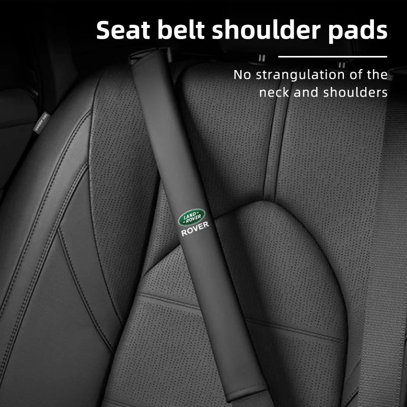 Car Seatbelt Shoulder Guard Shoulder Protector Pad Extended Seatbelt Cover For Land Rover Freelander 2 L2 LF Discovery 3 4 L319