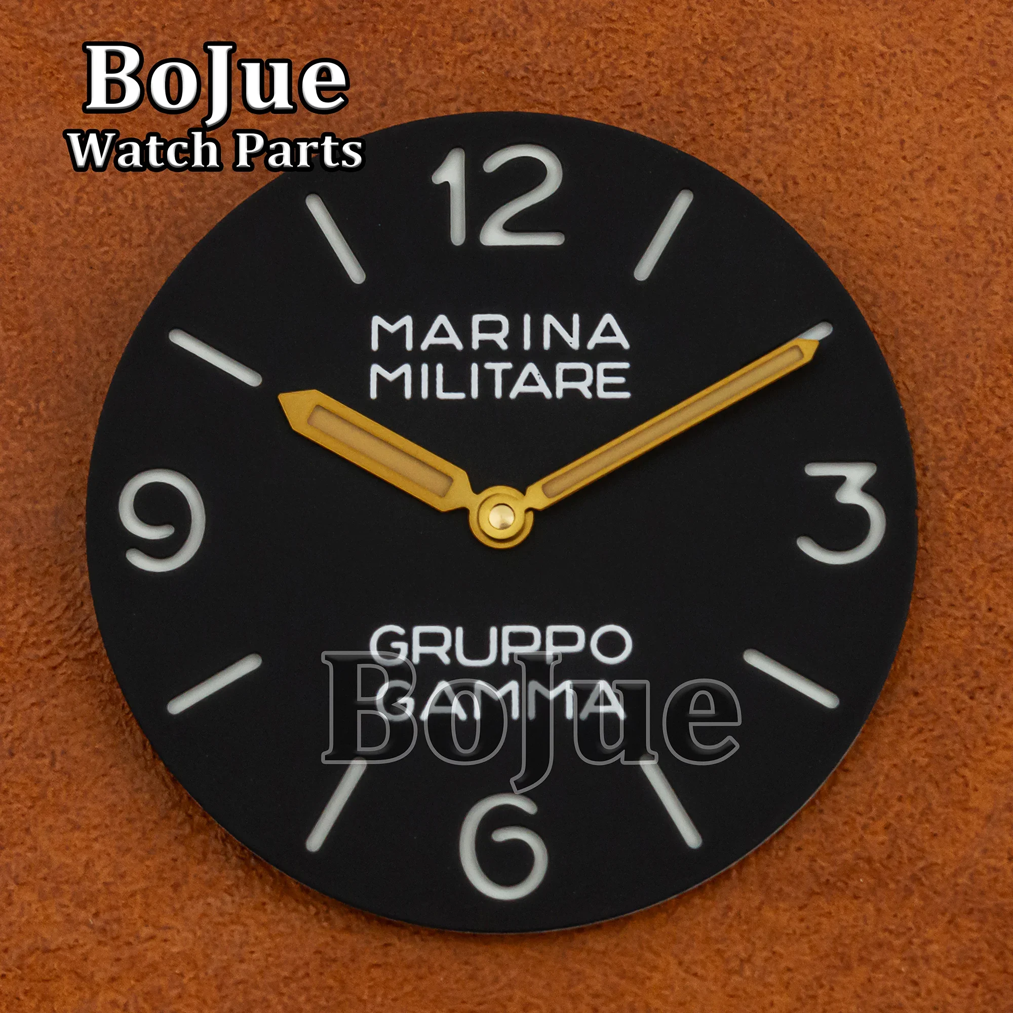 39 мм винтажные часы Restro, циферблат, стрелки, указатели, иглы для PAM 6152 6154, чехол ETA 6497 ST3600, аксессуары для ремонта механизма