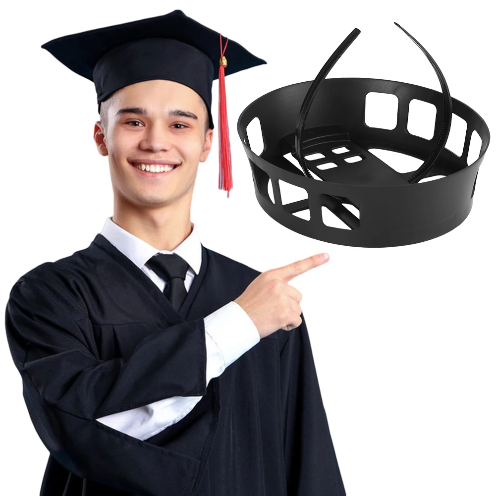 

Graduation Cap Insert Invisible Graduation Cap Headband Graduation Cap Insert Headband Secures Your Graduation Cap for Women Men