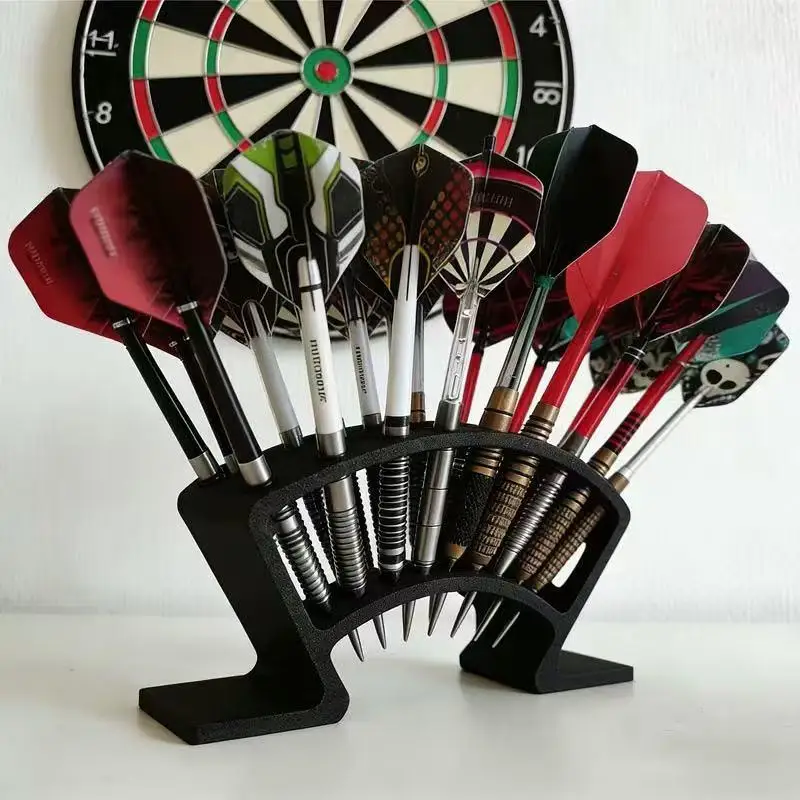 

1Pcs Large Dart Cabinet With 27 Dart Slot Storage Darts Accessory For Players And Collectors 27-Slot Dart Board Holder