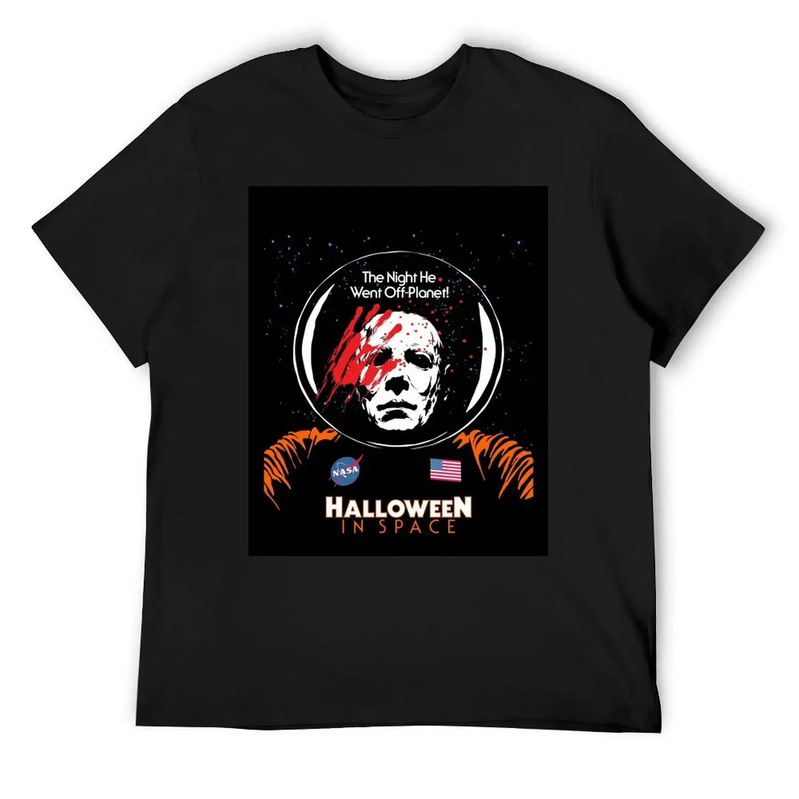 

Halloween in Space T-Shirt anime clothes plus size tops man t shirt Aesthetic clothing mens shirts graphic tee