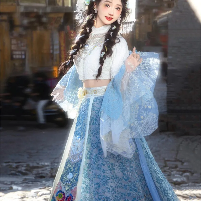 

Improved clothing Western region Hanfu exotic style photo photography