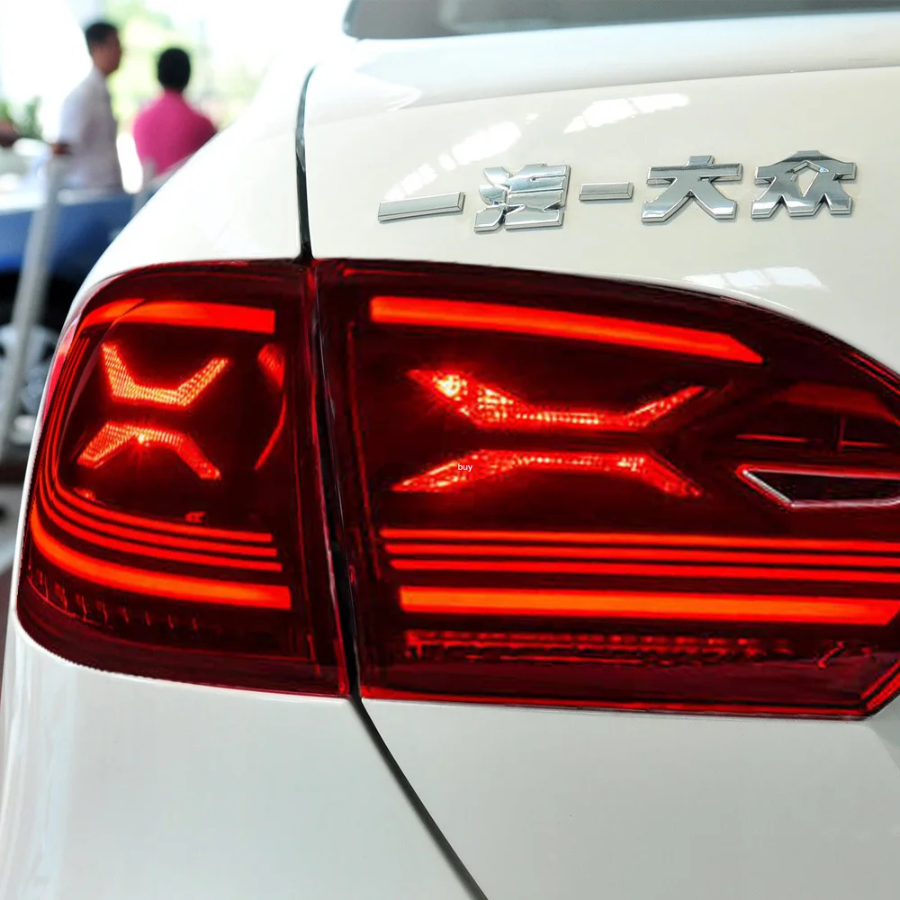 

Для VW Jetta Sagitar 2012-2014 автоматические задние фонари в сборе, обновленный 23-стиль, светодиодный эффект запуска, автомобильные задние фонари, инструменты, аксессуары