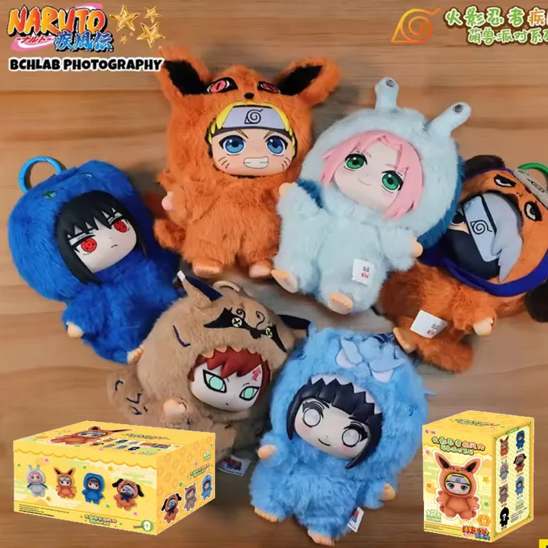 

Hot EAKI Naruto Blind Box Shippuden Party Series Uzumaki Stuffed Shippuden Original Plush Figure Ornament Toy Collection Gift