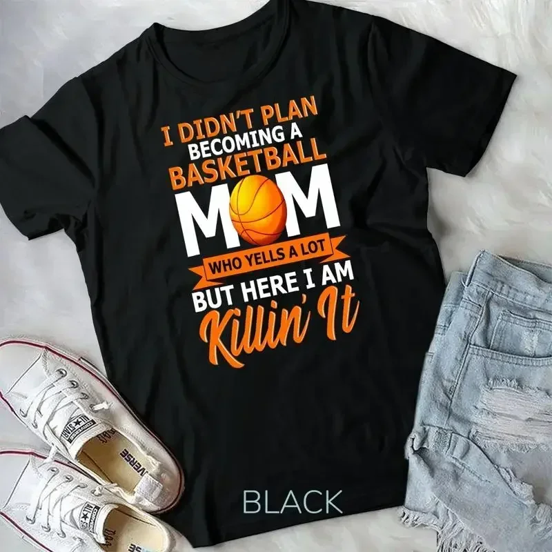 Proud Basketball Mom Who Yells A lot Favorite Player Gifts Unisex T shirt