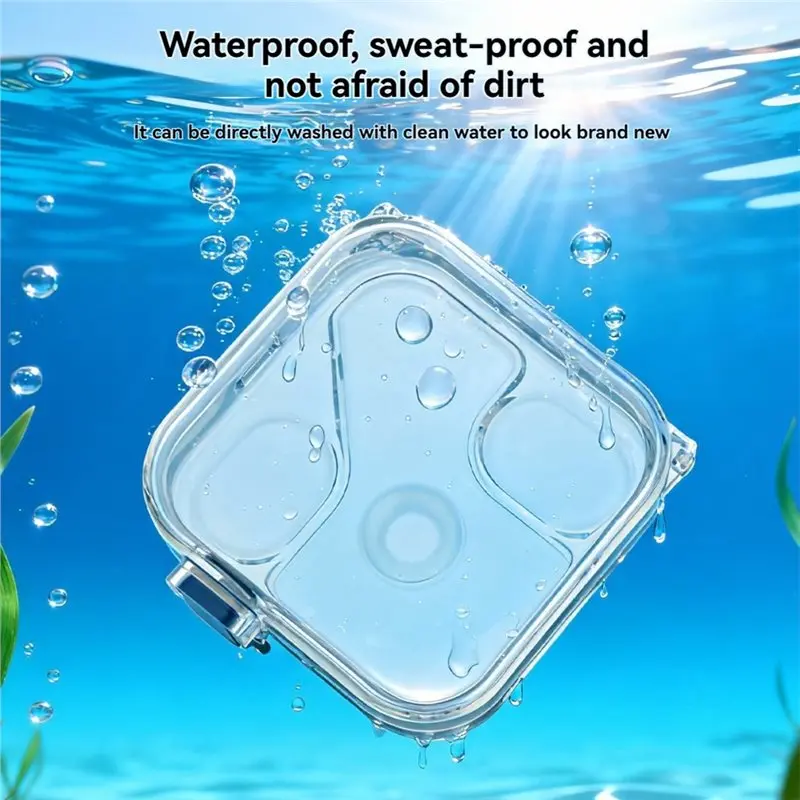 JABS-For Nothing Ear 3 Bluetooth Earphone Case TPU Protective Cover With Switch Lock Functionality Flip Design Shell