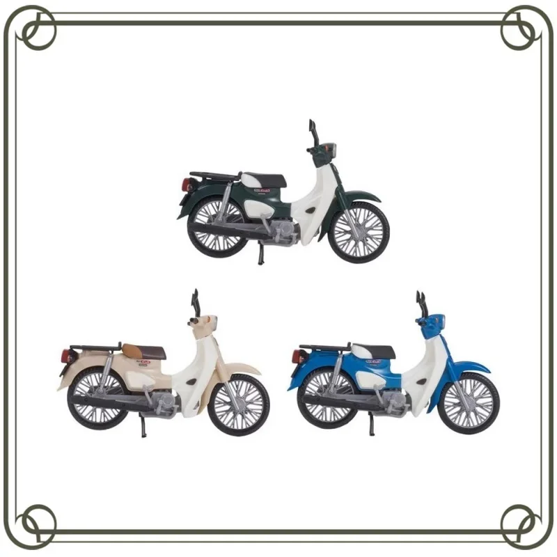 Bandai Gashapon Honda Simulated Motorcycle Super CUB 50 Model Prop Action Figures Model Kids Toy