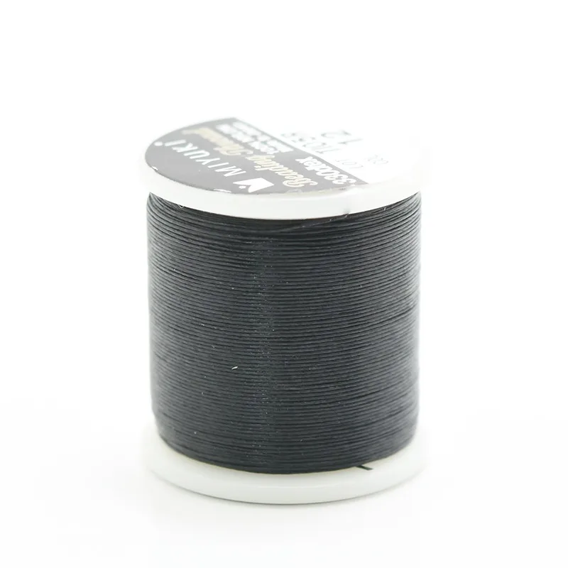 55 Yard Japan Miyuki Thread 100% Nylon Beading Thread 330 DTEX 0.225mm Wire Elastic Cord Beading Thread for Bracelets DIY