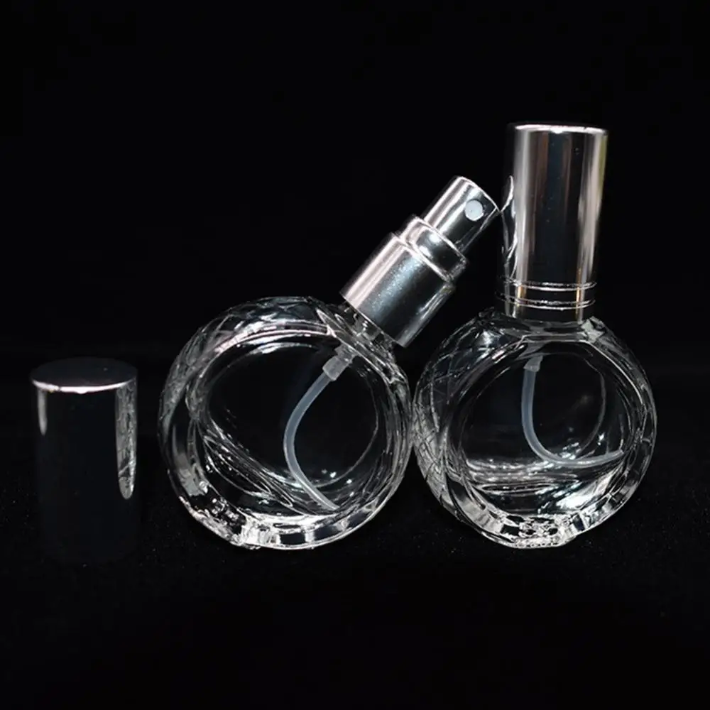 Reusable 10ml Clear Refillable Travel Perfume Atomizer Glass Pump Spray Bottle