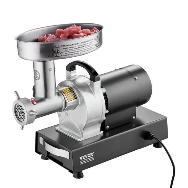 

Commercial Electric Meat Grinder 9 Lbs/Min Sausage Stuffer Maker Kitchen
