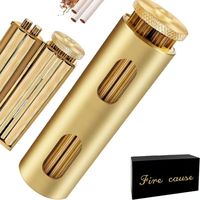 Antique Style Brass Material Manual Mechanical Feeling Tobacco Rolling Machine Retro Nostalgia 70MM