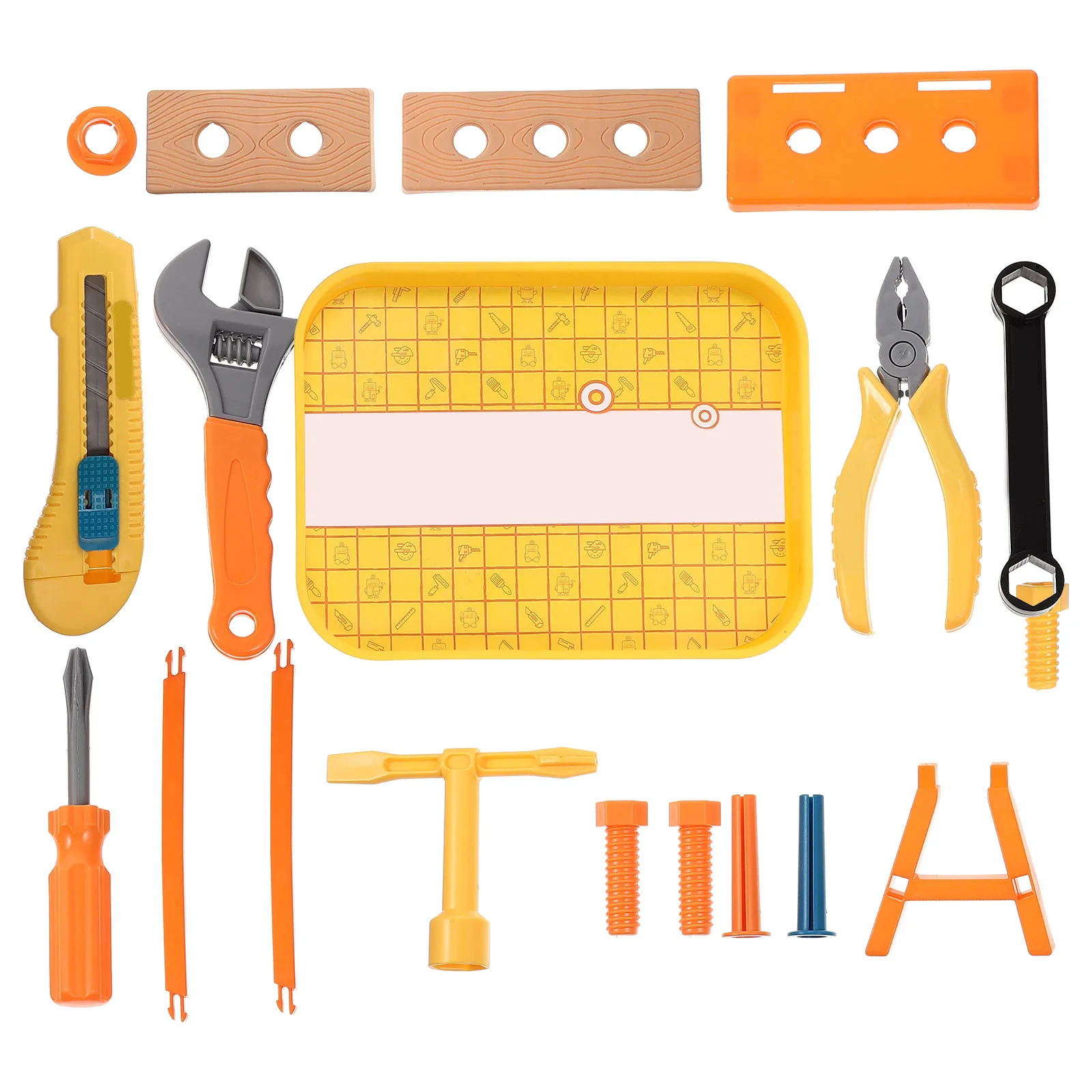 1Set Electric Drill Kids Tool Set Toddler Pretend Play Educational Children Learning Development Gift for Hand Eye Coordination