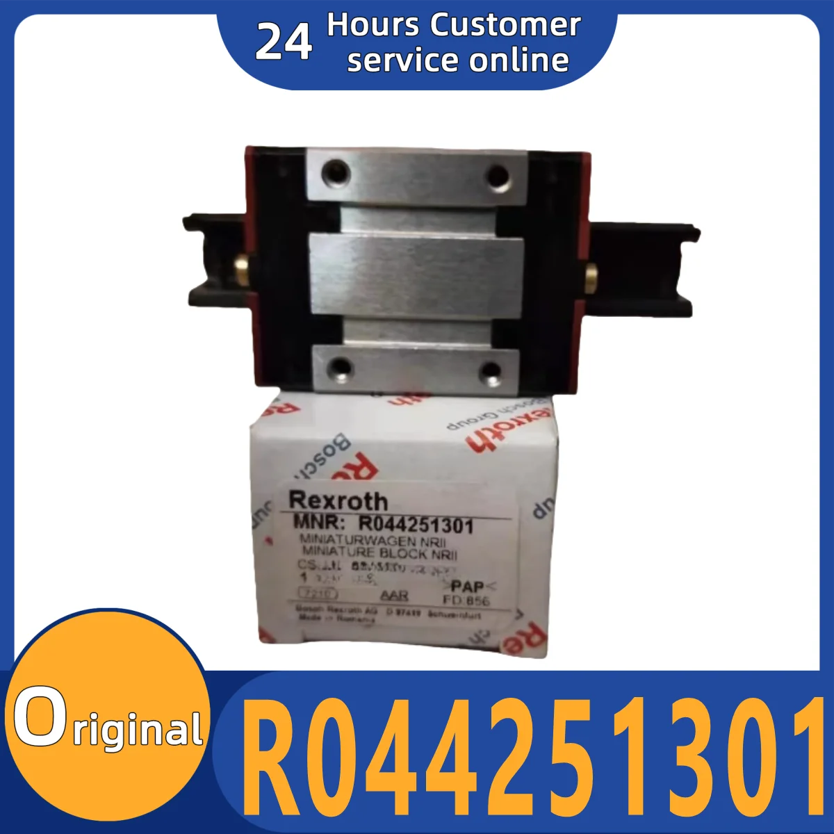 

Brand new original slider R044251301 guide rail bearing