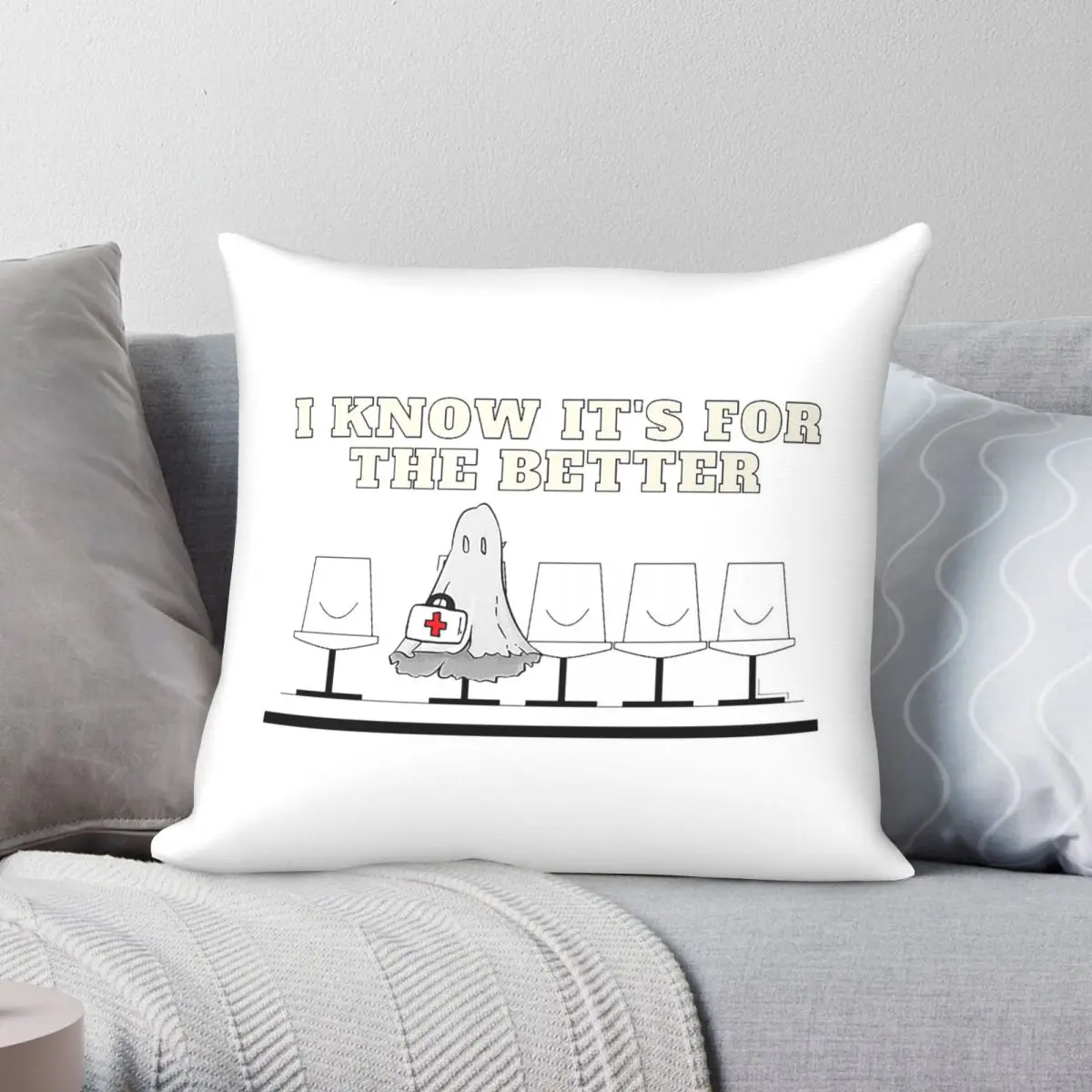 Phoebe Bridgers Waiting Room Square Pillowcase Polyester Linen Velvet Printed Decorative Throw Pillow Home Cushion Cover 45x45
