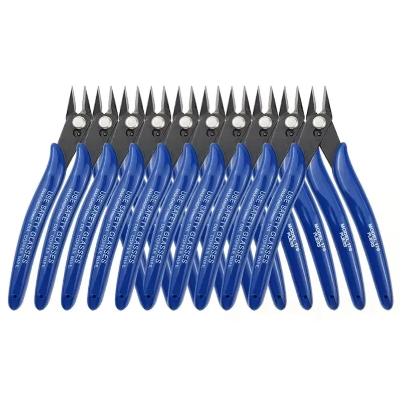 Carbon Steel Diagonal Pliers  Wire & Cable Cutters for Electronics, Soft Copper, Jewelry Repair