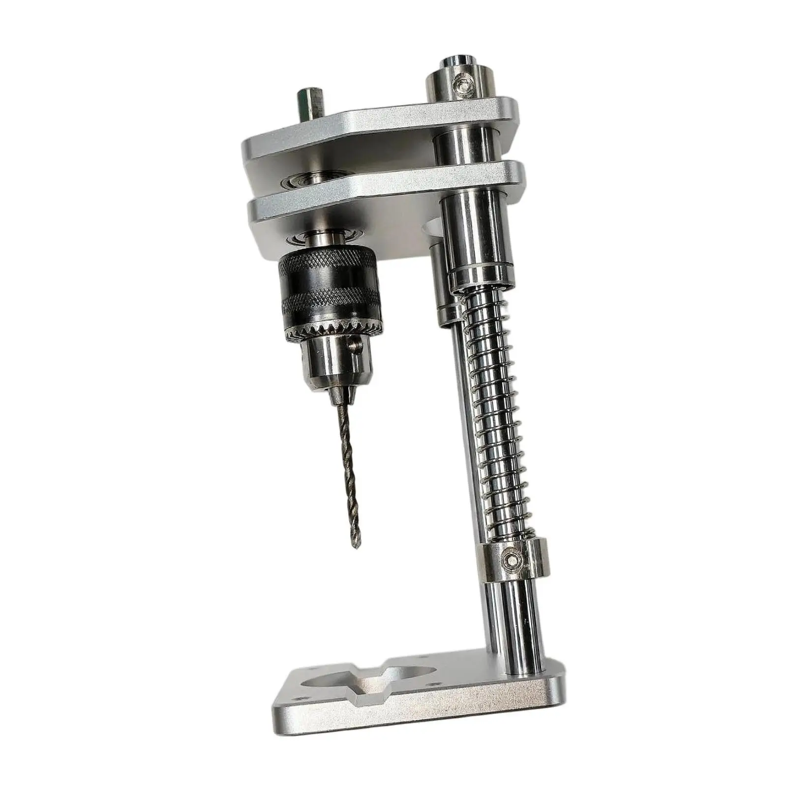 Drillling Guide Accessory Silver Portable Solution Fittings Replace for Easy to Install Versatile Aluminum Alloy