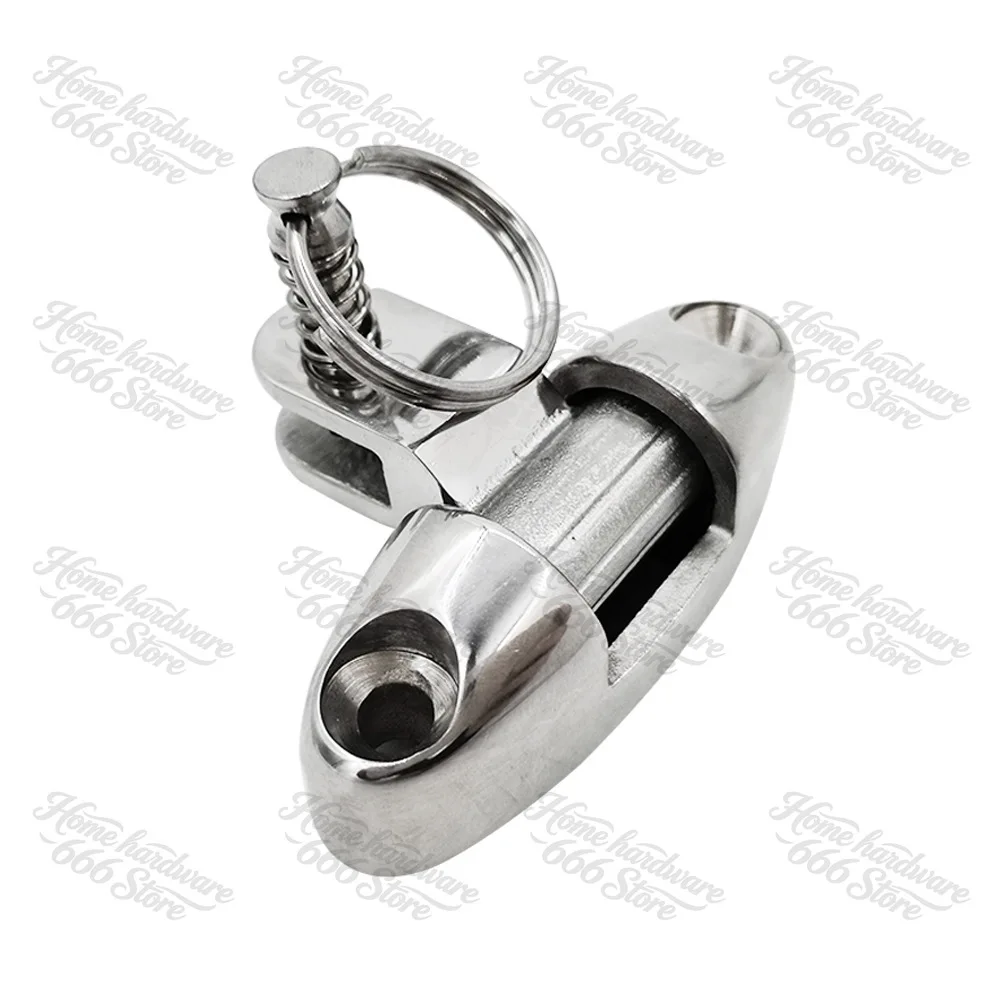 Stainless Steel, Movable Mountain Seat with Pin, Marine Hardware Yacht Accessories Deck Hinge