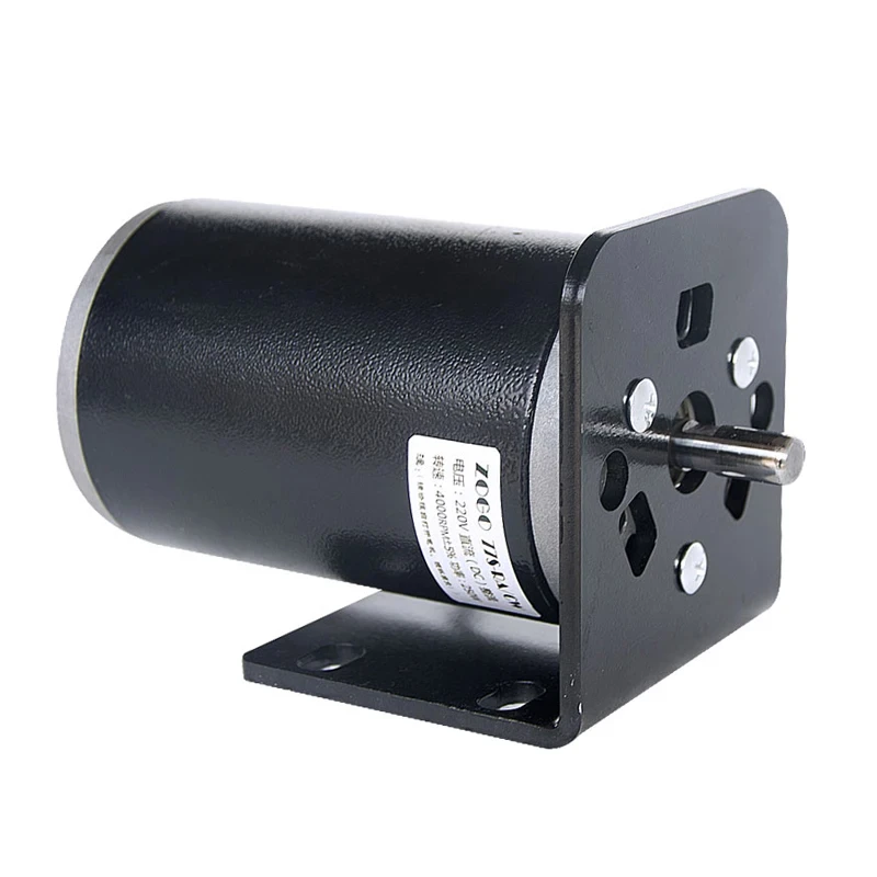 220V 250W 400W 500W DC Permanent Magnet Motor Slow Speed Low Noise Motor Pure Copper Wound Double Bearing CW CCW