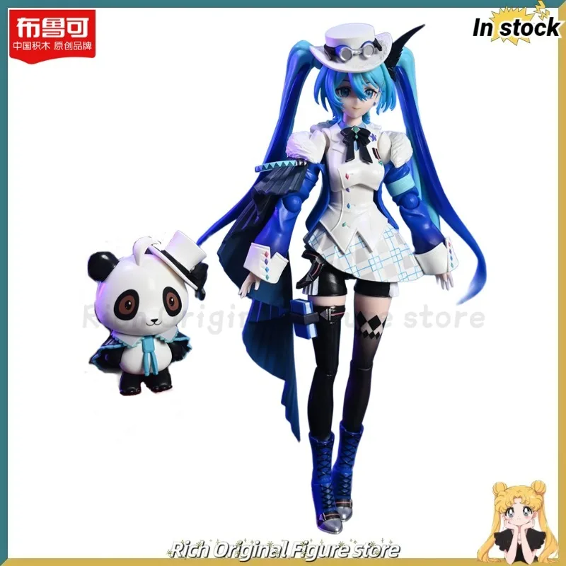 【en-stock】modele-de-jouet-original-bruko-brickman-miracle-edition-hatsune-miku-the-future-with-you-2025-collection-de-modeles