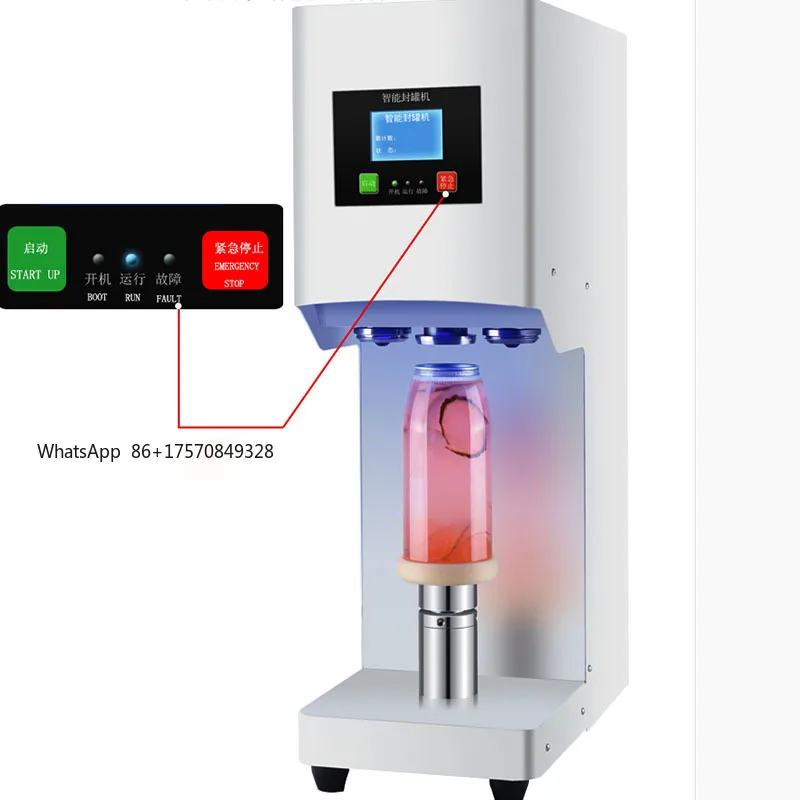 

Hot Sell Automatic Small Sealing Machine for Plastic Can Sealer