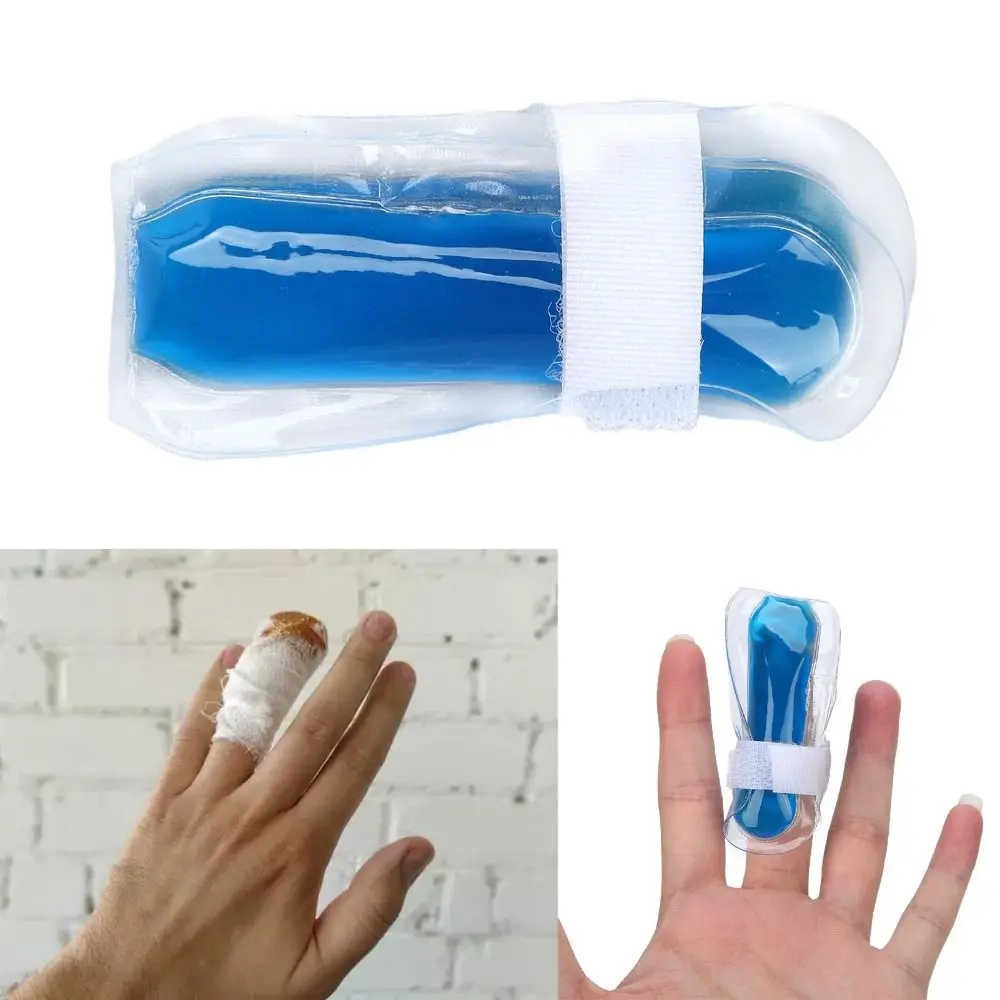 Hot Cold Finger Ice Pack Compress Lightweight Finger Gel Wrap Therapy Pain Relief Finger Toe Cold Gel Sports Injury Treatment