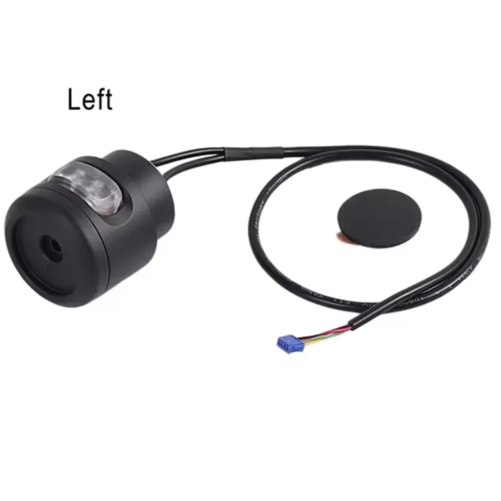 

Светодиодный передний фонарь для ночной езды на скутере, черный, с поворотниками, высокой яркостью, водонепроницаемый, простая установка