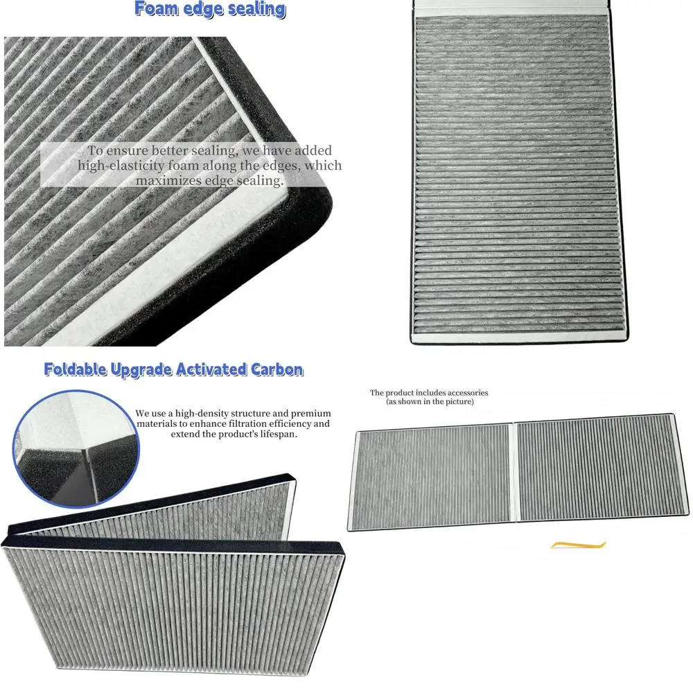 

Усовершенствованный угольный сменный фильтр для моделей 2015-2020 годов — низкое сопротивление ветру, воздушный фильтр HEPA