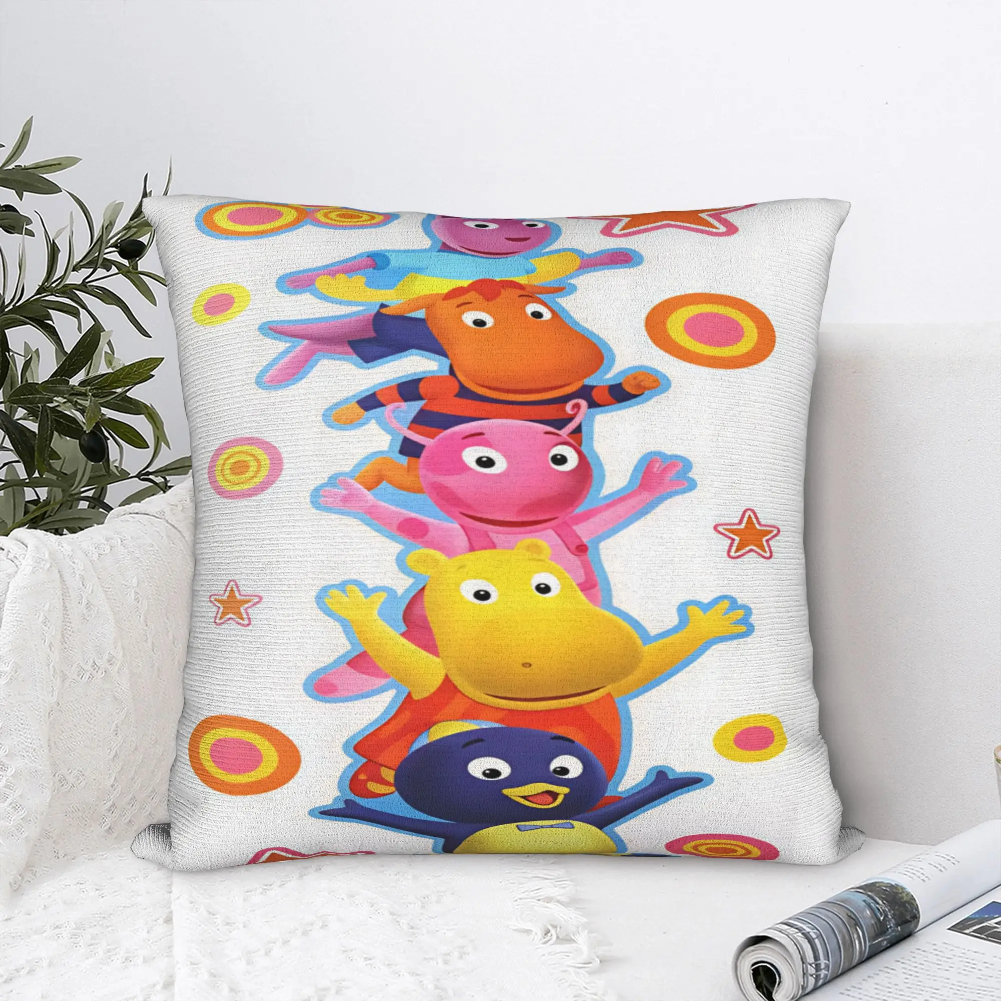 The Backyardigan Pillow Case  Design Pillow Cover Vintage Pillowcases For Living Room Chair