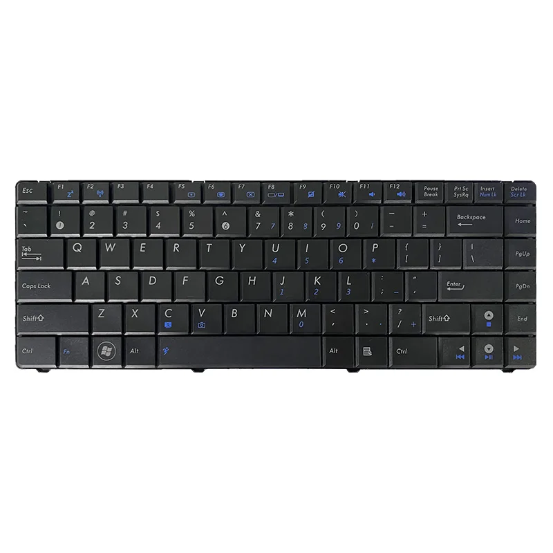 New Laptop Keyboard For ASUS K40AB K40IN K40AF X8AC X8AI X8AAF A41L X8AIP X8DIJ