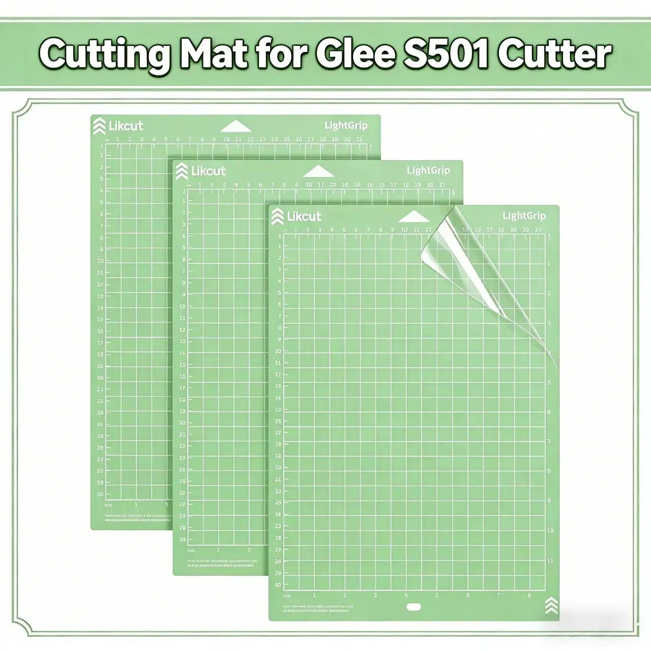 tapetes-adesivos-para-corte-3-unidades-45-x65-com-aderencia-para-transferencia-termica-e-vinil-compativeis-com-o-cortador-likcut-glee-s501